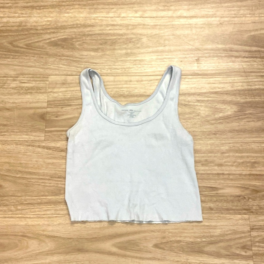 Brandy Melville Multicolored Scoop Neck Sleeveless Tank Top